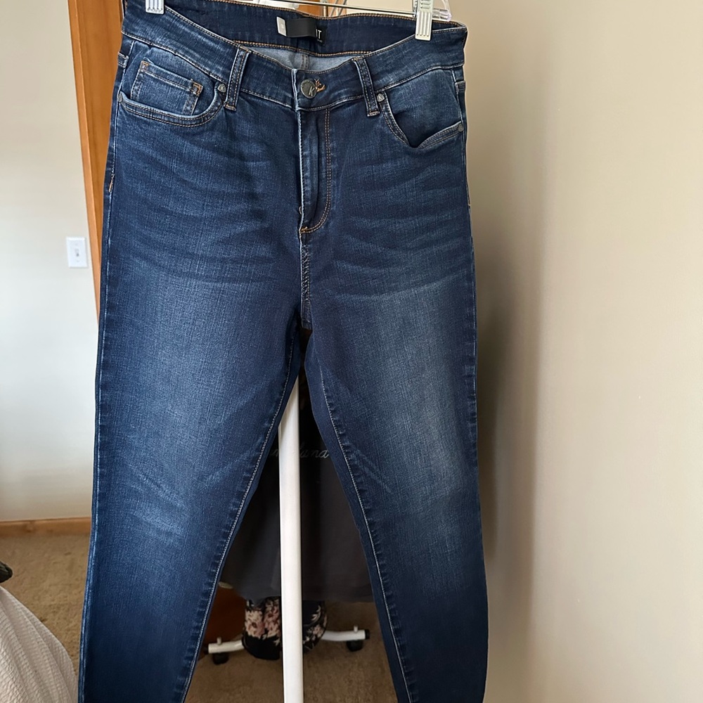 Kut from the Kloth Dark Blue Skinny Jeans